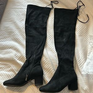 Over Knee Black Boots